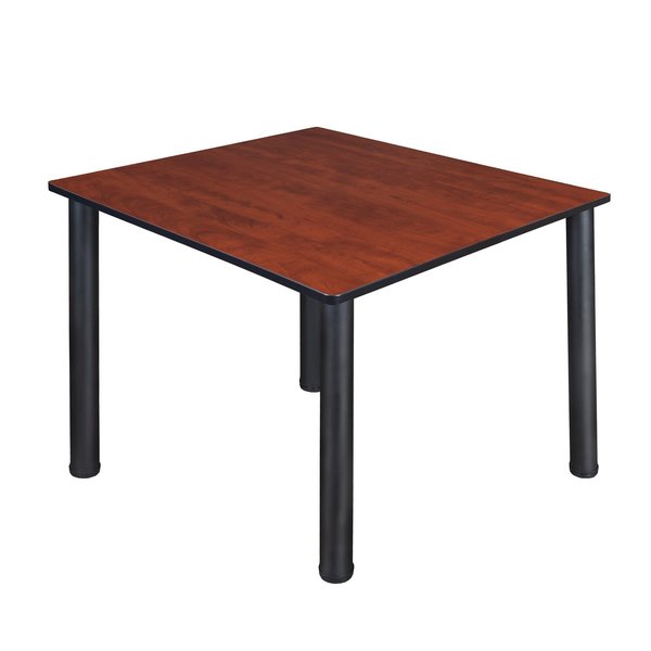 Square Tables > Breakroom Tables > Kee Square & Round Tables, 48 W, 48 L, 29 H, Wood|Metal Top