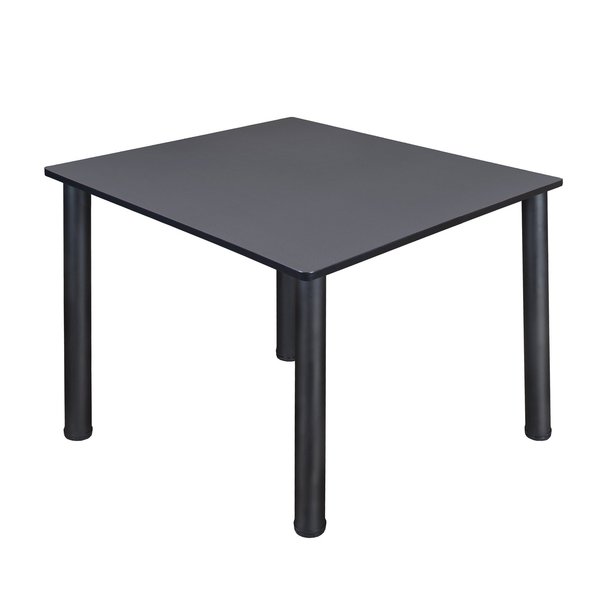 Square Tables > Breakroom Tables > Kee Square & Round Tables, 48 W, 48 L, 29 H, Wood|Metal Top