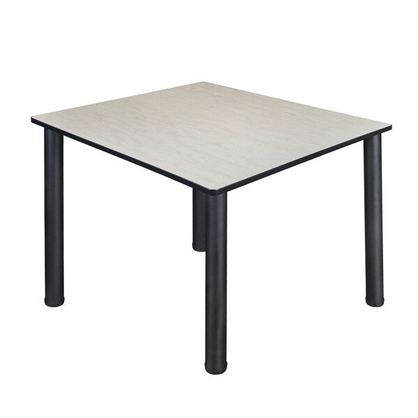 Square Tables > Breakroom Tables > Kee Square & Round Tables, 48 W, 48 L, 29 H, Wood|Metal Top