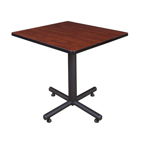 Square Tables > Breakroom Tables > Kobe Square & Round Tables, 30 W, 30 L, 29 H, Wood|Metal Top