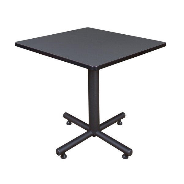 Square Tables > Breakroom Tables > Kobe Square & Round Tables, 30 W, 30 L, 29 H, Wood|Metal Top