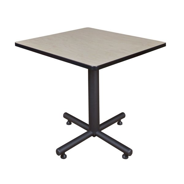 Square Tables > Breakroom Tables > Kobe Square & Round Tables, 30 W, 30 L, 29 H, Wood|Metal Top