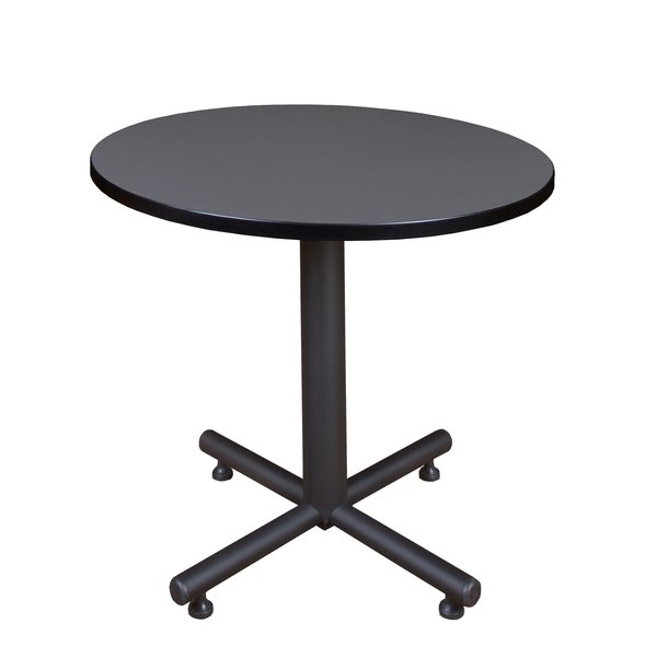 Round Tables > Breakroom Tables > Kobe Square & Round Tables, 30 W, 30 L, 29 H, Wood|Metal Top