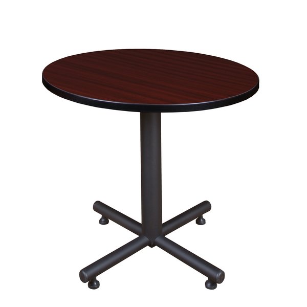 Round Tables > Breakroom Tables > Kobe Square & Round Tables, 30 W, 30 L, 29 H, Wood|Metal Top