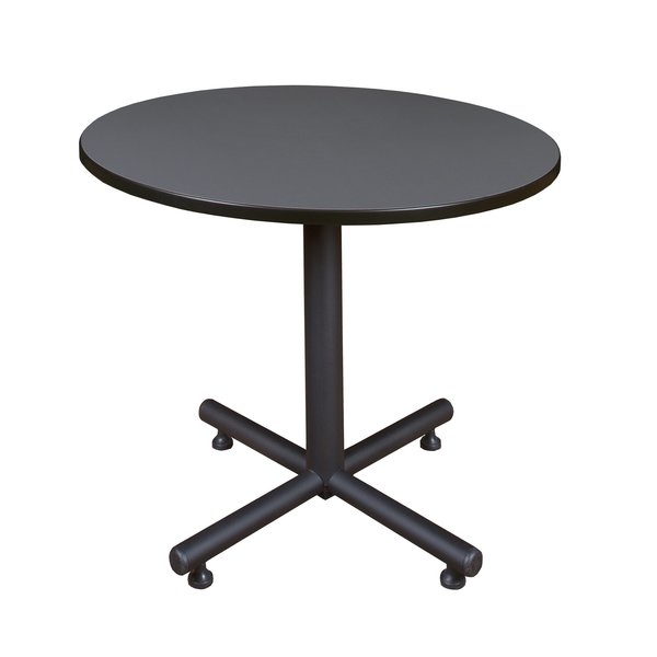 Round Tables > Breakroom Tables > Kobe Square & Round Tables, 36 W, 36 L, 29 H, Wood|Metal Top