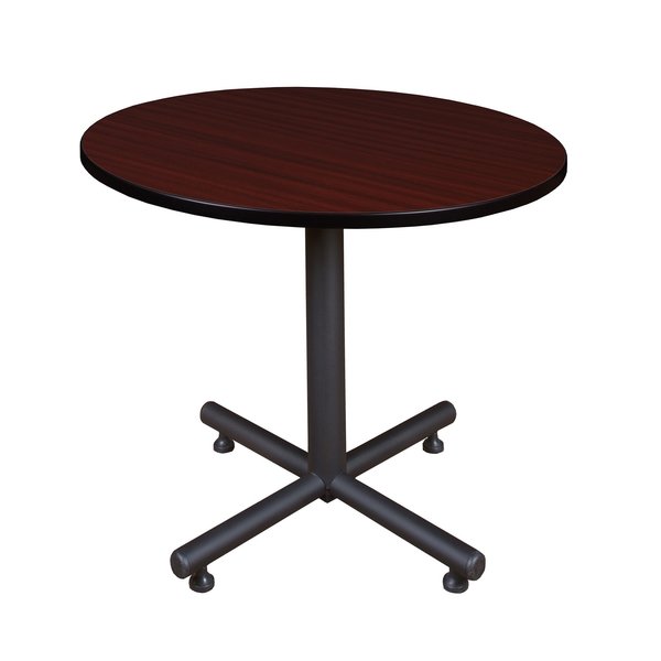 Round Tables > Breakroom Tables > Kobe Square & Round Tables, 36 W, 36 L, 29 H, Wood|Metal Top