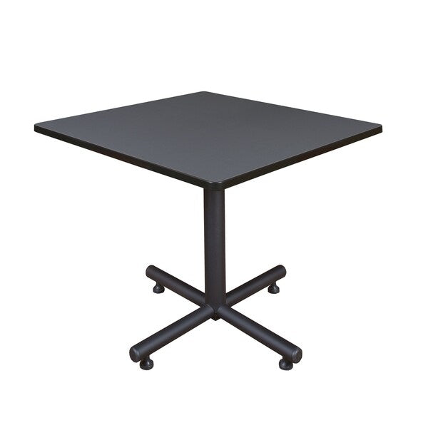 Square Tables > Breakroom Tables > Kobe Square & Round Tables, 42 W, 42 L, 29 H, Wood|Metal Top
