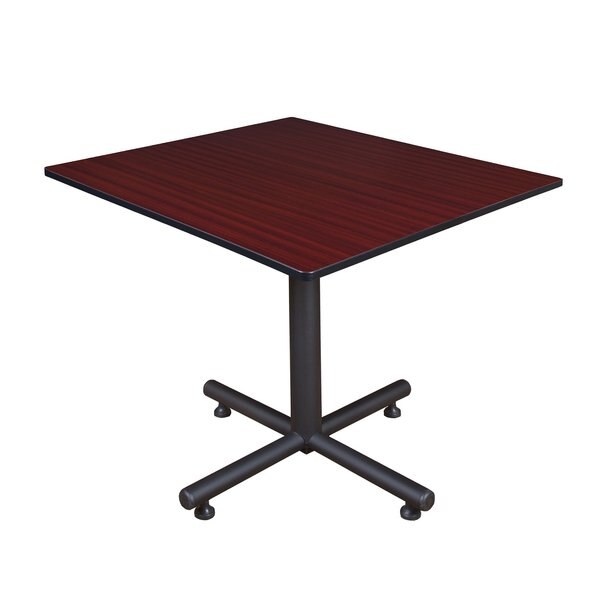 Square Tables > Breakroom Tables > Kobe Square & Round Tables, 48 W, 48 L, 29 H, Wood|Metal Top