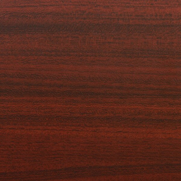 Pedestal Desk, 30 D, 72 W, 29 H, Mahogany, Wood|Metal