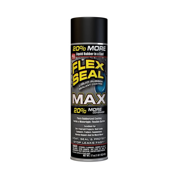 Flex Seal MAX, Flex Seal Series, Black, 17 oz