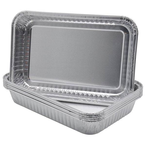 6x9 Aluminum Pans for 12-Volt Portable Roaster RPSC200 6-Pack