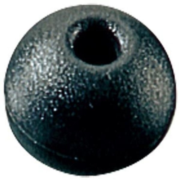 Parrel Bead, Black, 13/16