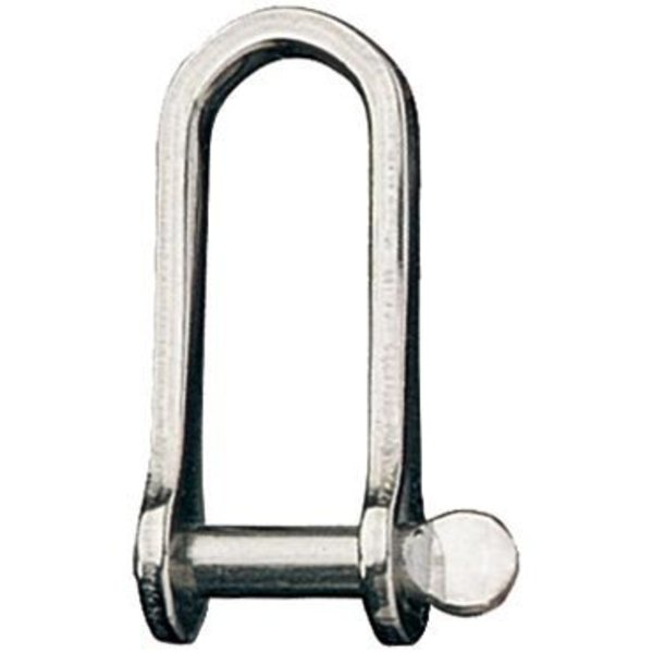 Shackle, Long D, Pin, 3/16