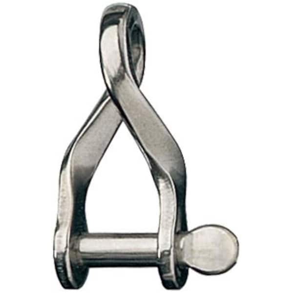 Shackle, Twisted, Pin, 1/4