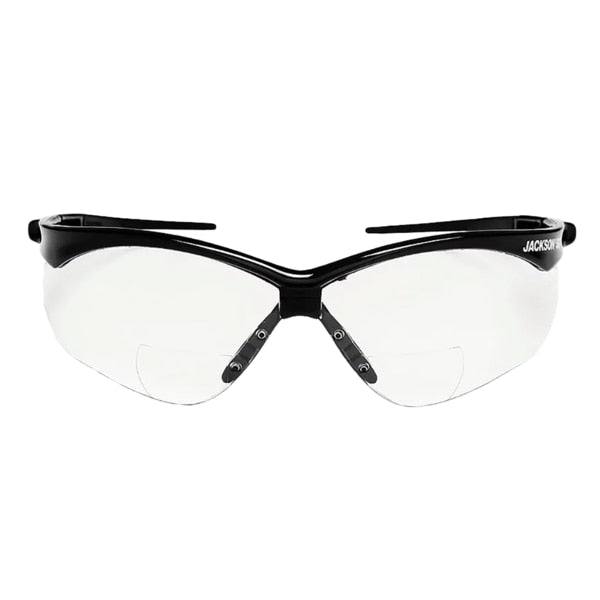 SG - Black/Clear 1.50 Diopter, Safety Eyewear