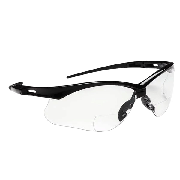 SG - Black/Clear 2.00 Diopter, Safety Eyewear