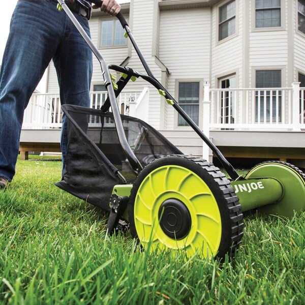 Manual Mower, w/Grass Catcher, 16
