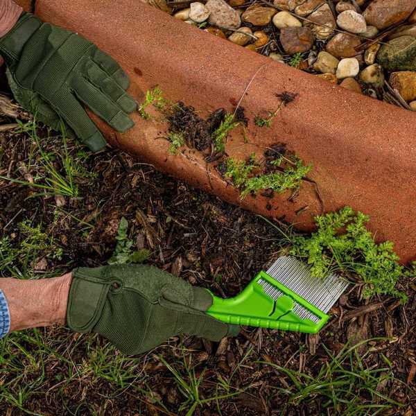 Angled Weeder, Steel, 3