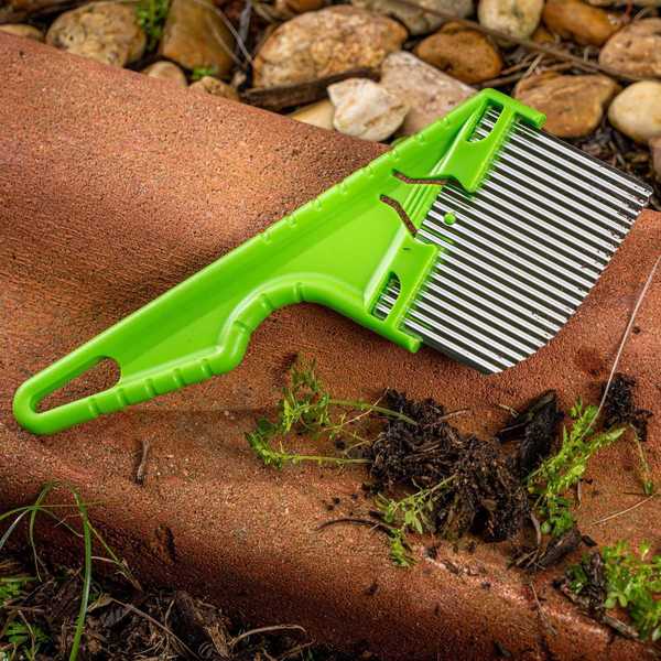 Angled Weeder, Steel, 3