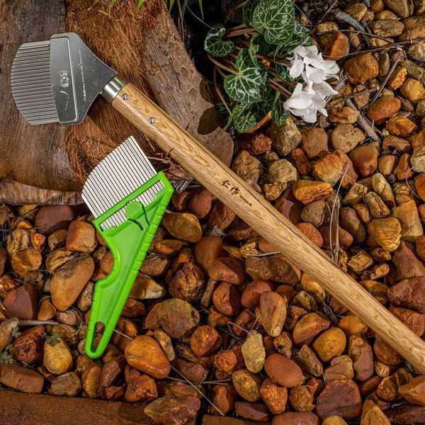 Angled Weeder, Steel, 3