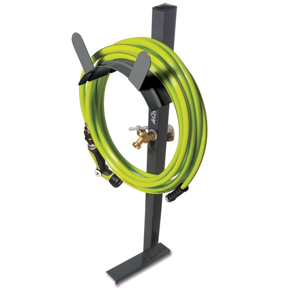 Garden Hose Stand, Grey