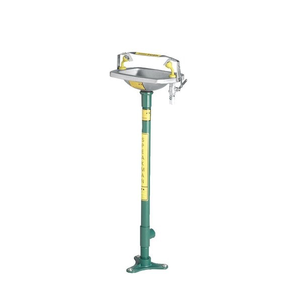 Wall-Mounted Eyewash Station with Plastic Bowl