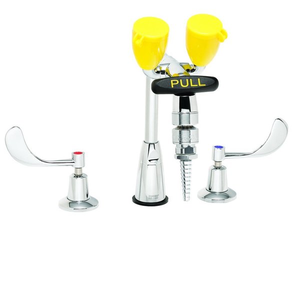 Faucet-Mounted Eyewash Station, w/Handles
