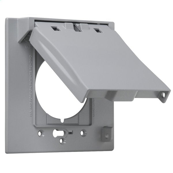 2 -Gang Vertical Weatherproof Cover, 4.73
