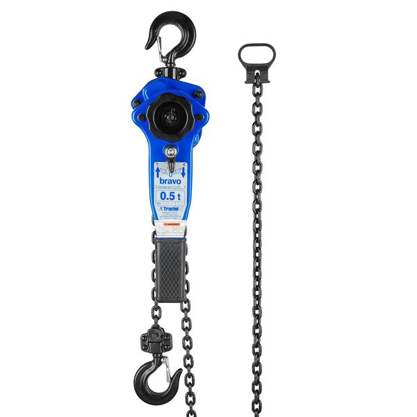 Lever Chain Hoist, 1,000 lb Load Capacity, 5 ft Hoist Lift, 0.9 in. Hook Opening