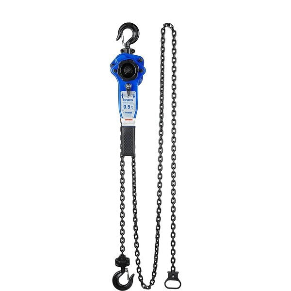 Lever Chain Hoist, 1,000 lb Load Capacity, 10 ft Hoist Lift, 0.9 in. Hook Opening