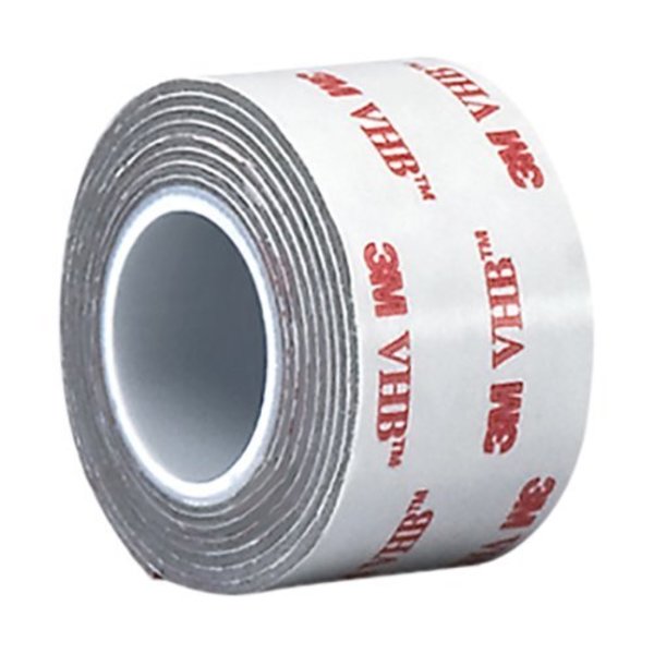 32 mil Acrylic Foam Tape Grey, 1in x 18yd