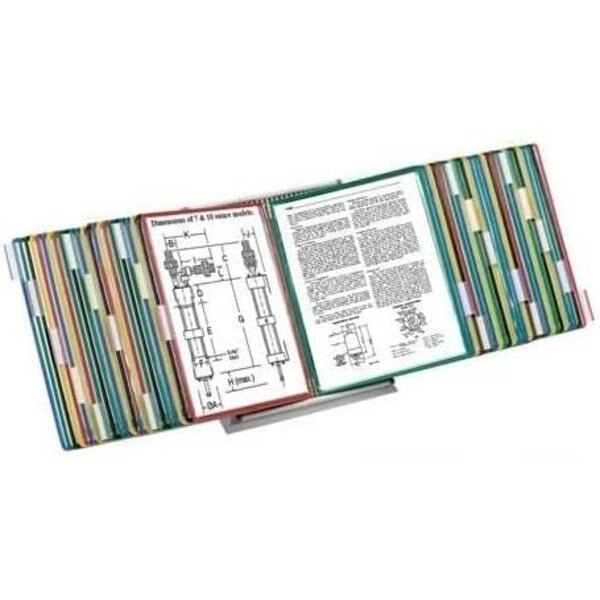 Desk Unit Starter Set, 50 Pockets, Asst