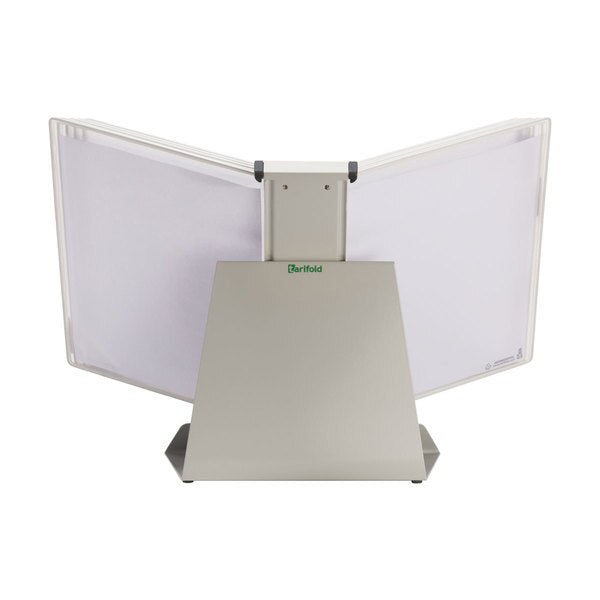 Antimicrobial Desk Display Unit 10 White Pockets