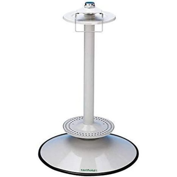 Rotary Display Unit Base, 50 Pockets, White
