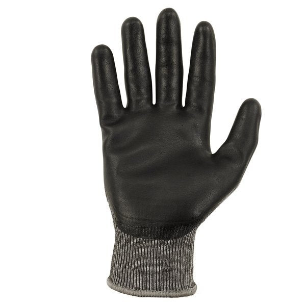 ANSI A7 Nitrile Coated CR Gloves, Gray, Size M