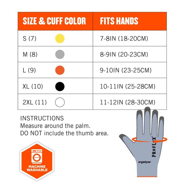 ANSI A2 PU Coated CR Gloves, Blue, Size S