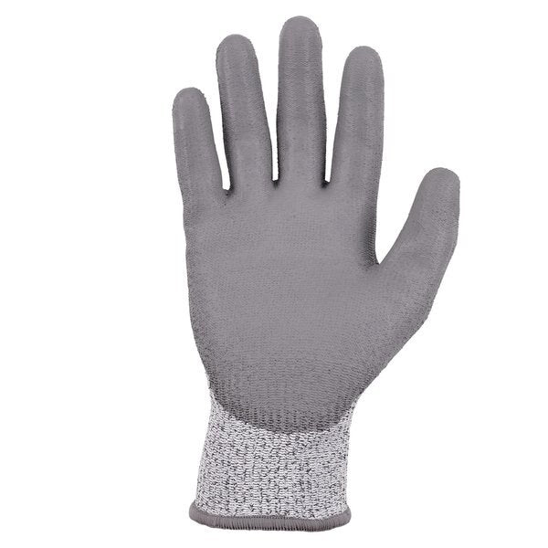 ANSI A3 PU Coated CR Gloves, Gray, Size M