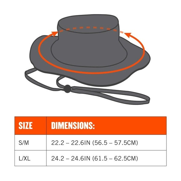 Khaki Lightweight Ranger Hat with Mesh Paneling, L/XL