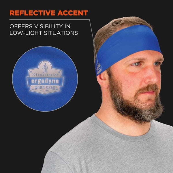 Blue Cooling Headband