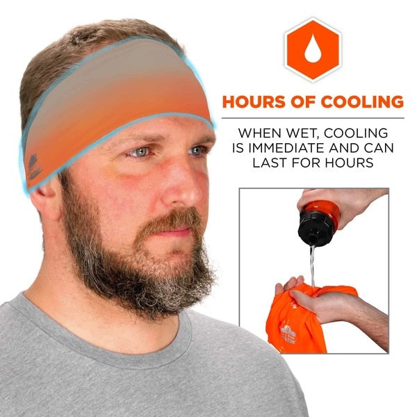 Orange Cooling Headband