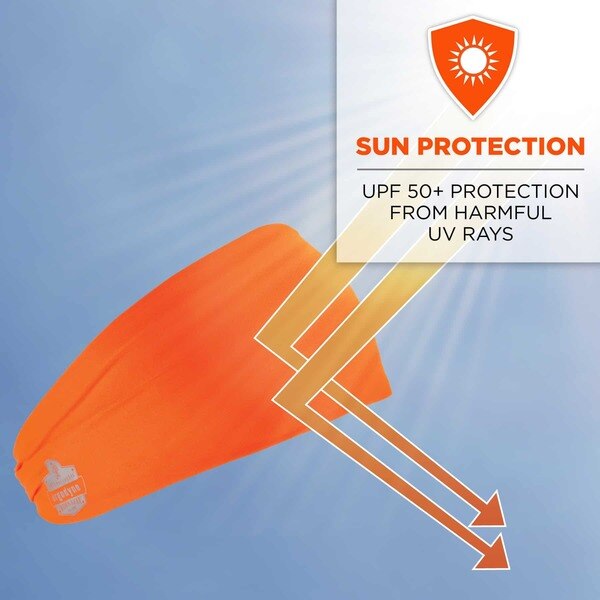 Orange Cooling Headband