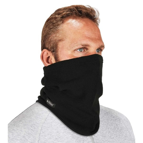 6960  Hi-Vis Lime Fleece Neck Gaiter