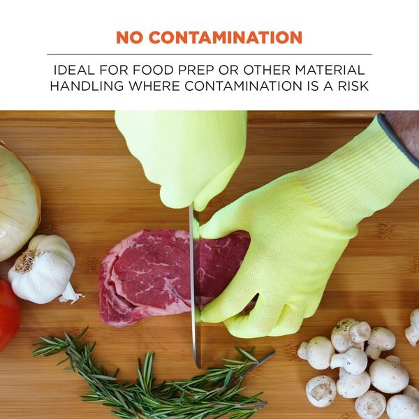 S Lime Cut Resistant Food Grade Gloves PR