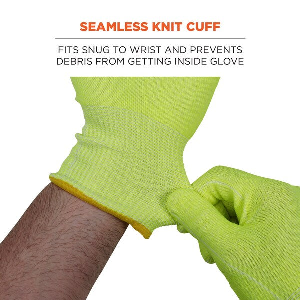 XL Lime Cut Resistant Food Grade Gloves PR