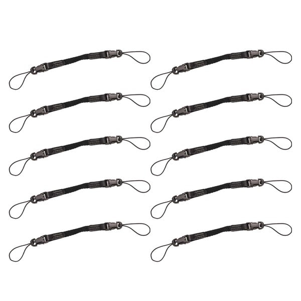 Black Barcode Scanner Adaptor Strap, PK10