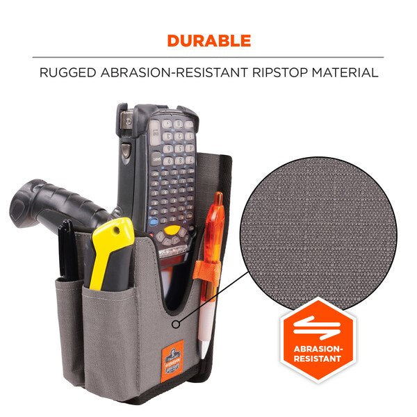 5540 L Gray Handheld Barcode Scanner Holster with Belt Loop