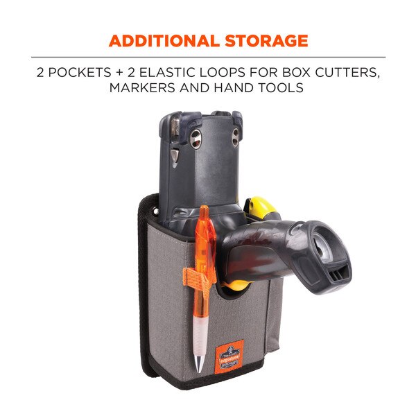 5543 S Gray Handheld Barcode Scanner Mount Holder