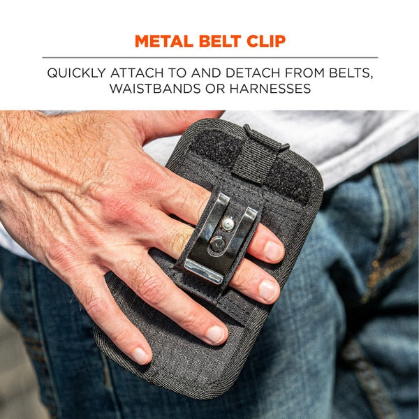 5544 S Black Phone Style Scanner Holster with Belt Clip