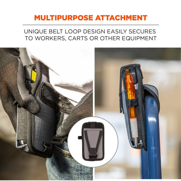 5542 L Gray Phone Style Scanner Holster with Belt Loop