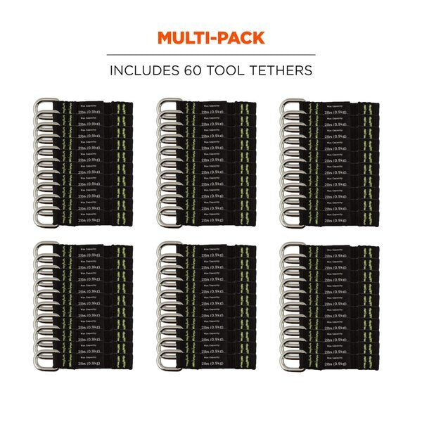 Black Web Tool Tails 2lb 60-pack, PK60